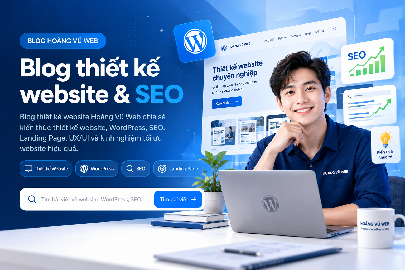 Blog thiết kế website Hoàng Vũ Web