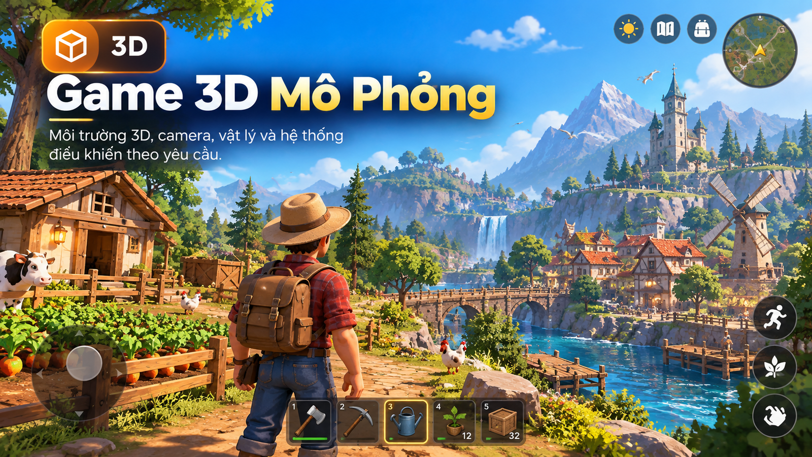 Game 3D mô phỏng